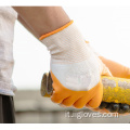Guanti in nitrile in rivestimento in nylon con nitrile nero immerso